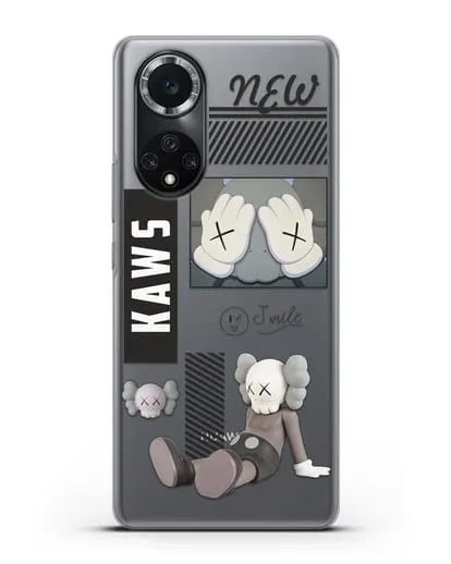 Чехол с дизайном Kaws силиконовый для Huawei Nova 9