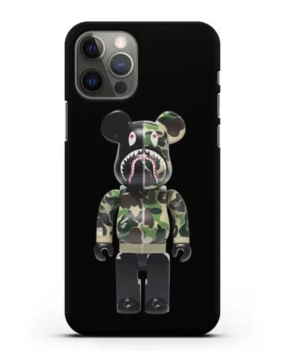 Чехол с принтом Kaws Акула медведь силиконовый для iPhone 12 Pro