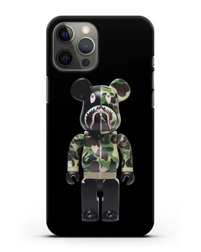 Чехол с принтом Kaws Акула медведь силиконовый для iPhone 12 Pro Max