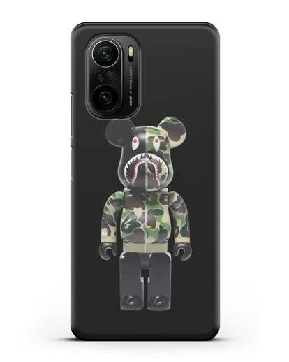 Чехол с принтом Kaws Акула медведь силиконовый для Xiaomi Poco F3