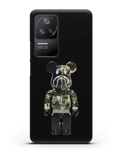 Чехол с принтом Kaws Акула медведь силиконовый для Xiaomi Poco F4
