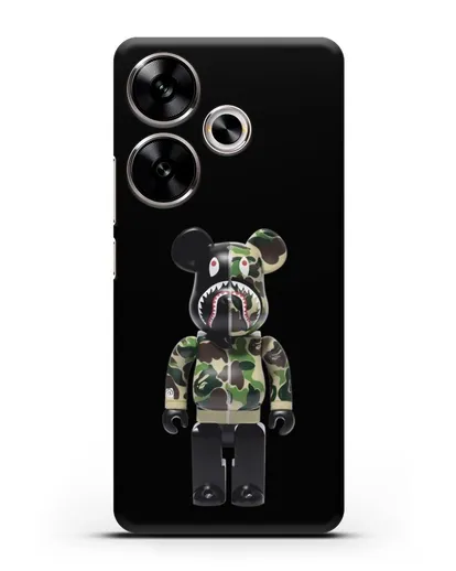 Чехол с принтом Kaws Акула медведь силиконовый для Xiaomi Poco F6