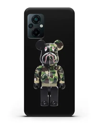 Чехол с принтом Kaws Акула медведь силиконовый для Xiaomi Poco M5