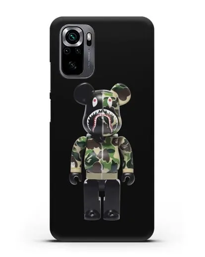 Чехол с принтом Kaws Акула медведь силиконовый для Xiaomi Poco M5s