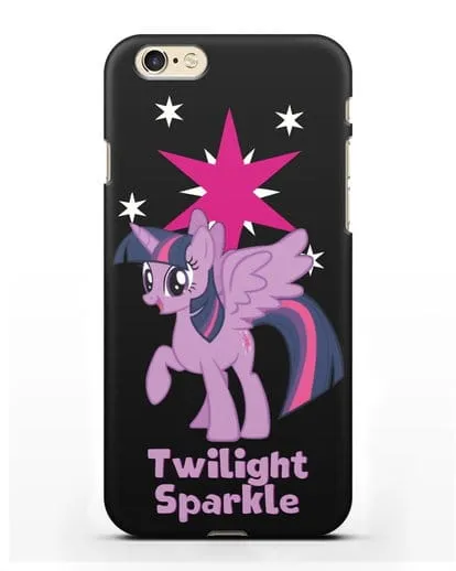 Чехол Май Литл Пони Сумеречная Искорка силиконовый для iPhone 6s
