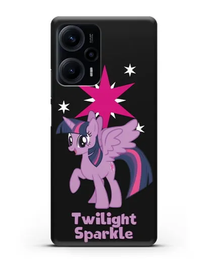 Чехол Май Литл Пони Сумеречная Искорка силиконовый для Xiaomi Poco F5
