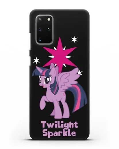 Чехол Май Литл Пони Сумеречная Искорка силиконовый для Samsung Galaxy S20 Plus [SM-G985F]