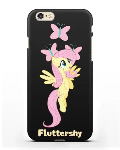 Чехол Май Литл Пони Флаттершай силиконовый для iPhone 6s