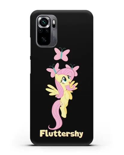 Чехол Май Литл Пони Флаттершай силиконовый для Xiaomi Poco M5s