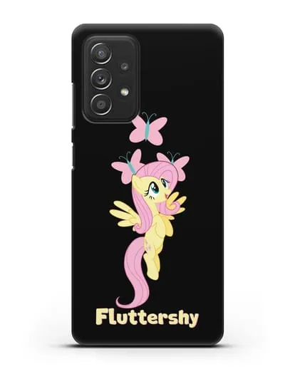 Чехол Май Литл Пони Флаттершай силиконовый для Samsung Galaxy A53