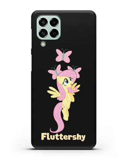 Чехол Май Литл Пони Флаттершай силиконовый для Samsung Galaxy M53 [SM-M536]