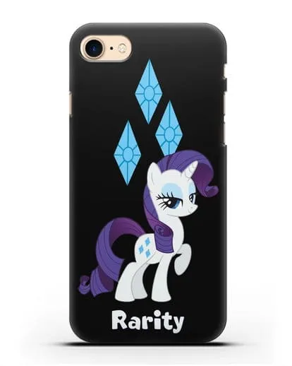 Чехол Май Литл Пони Рарити силиконовый для iPhone 7