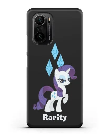 Чехол Май Литл Пони Рарити силиконовый для Xiaomi Poco F3
