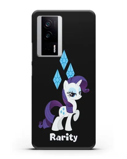 Чехол Май Литл Пони Рарити силиконовый для Xiaomi Poco F5 Pro