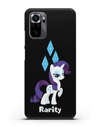 Чехол Май Литл Пони Рарити силиконовый для Xiaomi Poco M5s