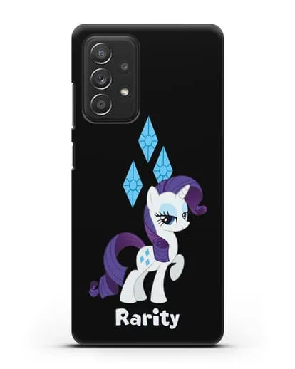 Чехол Май Литл Пони Рарити силиконовый для Samsung Galaxy A53