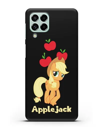 Чехол Май Литл Пони Эпплджек силиконовый для Samsung Galaxy M53 [SM-M536]