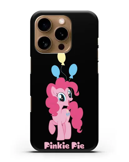 Чехол Май Литл Пони Пинки Пай силиконовый для iPhone 16 Pro
