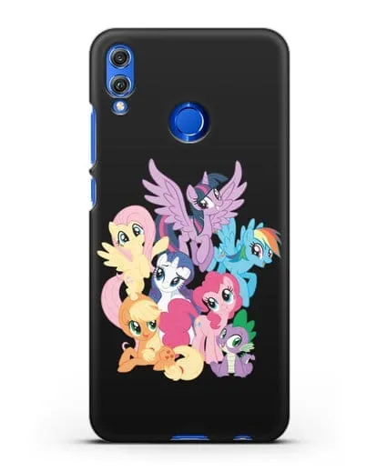 Чехол Мой Маленький Пони Свирепая шестёрка силиконовый для Honor 8X