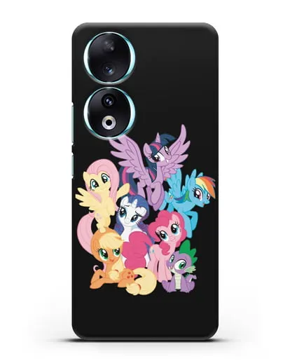 Чехол Мой Маленький Пони Свирепая шестёрка силиконовый для Honor 90