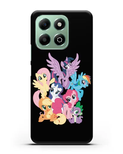 Чехол Мой Маленький Пони Свирепая шестёрка силиконовый для Honor X6b