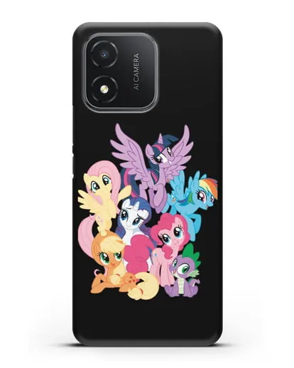 Чехол Мой Маленький Пони Свирепая шестёрка силиконовый для Honor X5