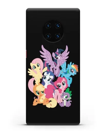 Чехол Мой Маленький Пони Свирепая шестёрка силиконовый для Huawei Mate 30 Pro