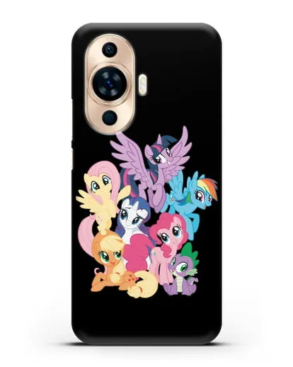 Чехол Мой Маленький Пони Свирепая шестёрка силиконовый для Huawei Nova 11