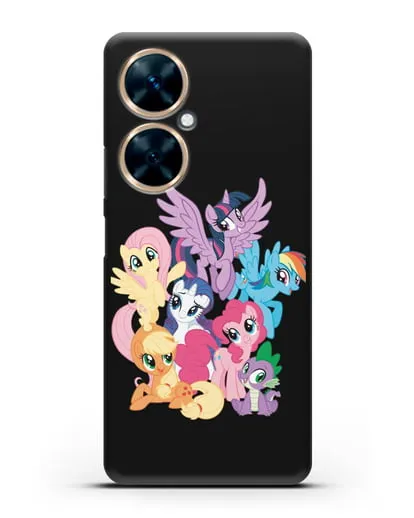 Чехол Мой Маленький Пони Свирепая шестёрка силиконовый для Huawei Nova 11i