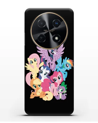 Чехол Мой Маленький Пони Свирепая шестёрка силиконовый для Huawei Nova 12i