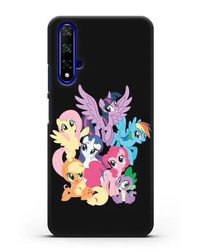 Чехол Мой Маленький Пони Свирепая шестёрка силиконовый для Huawei Nova 5T