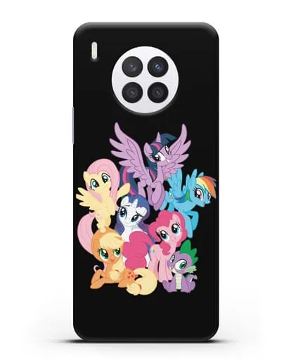 Чехол Мой Маленький Пони Свирепая шестёрка силиконовый для Huawei Nova 8i