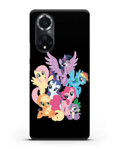 Чехол Мой Маленький Пони Свирепая шестёрка силиконовый для Huawei Nova 9