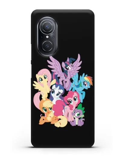 Чехол Мой Маленький Пони Свирепая шестёрка силиконовый для Huawei Nova 9 SE