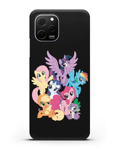 Чехол Мой Маленький Пони Свирепая шестёрка силиконовый для Huawei Nova Y61