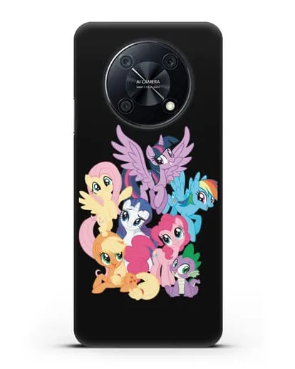 Чехол Мой Маленький Пони Свирепая шестёрка силиконовый для Huawei Nova Y90