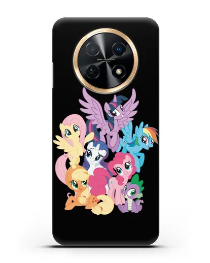 Чехол Мой Маленький Пони Свирепая шестёрка силиконовый для Huawei Nova Y91