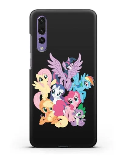 Чехол Мой Маленький Пони Свирепая шестёрка силиконовый для Huawei P20 Pro