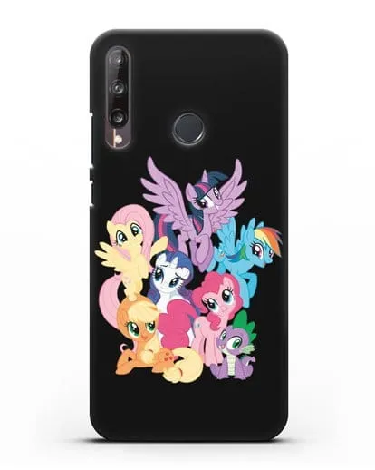 Чехол Мой Маленький Пони Свирепая шестёрка силиконовый для Huawei P40 lite E