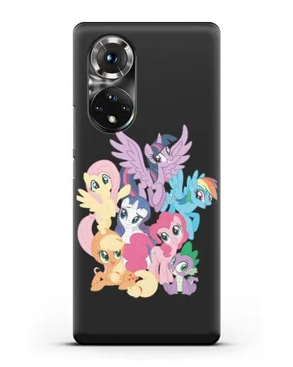 Чехол Мой Маленький Пони Свирепая шестёрка силиконовый для Huawei P50