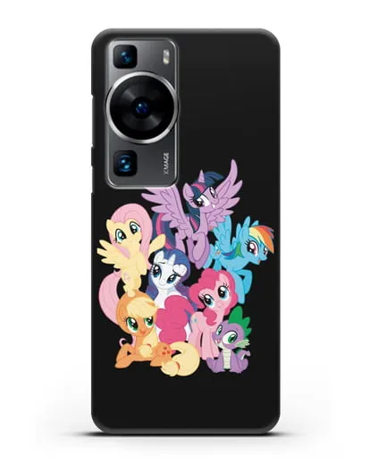 Чехол Мой Маленький Пони Свирепая шестёрка силиконовый для Huawei P60