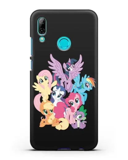 Чехол Мой Маленький Пони Свирепая шестёрка силиконовый для Huawei P Smart 2019