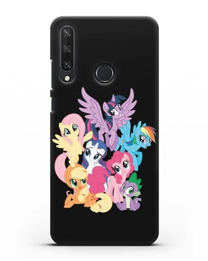 Чехол Мой Маленький Пони Свирепая шестёрка силиконовый для Huawei Y6P