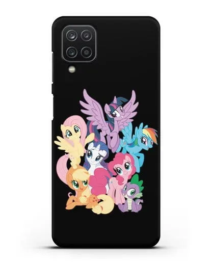 Чехол Мой Маленький Пони Свирепая шестёрка силиконовый для Samsung Galaxy A12 [SM-A125F]