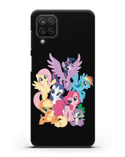 Чехол Мой Маленький Пони Свирепая шестёрка силиконовый для Samsung Galaxy A12s [SM-A127F]