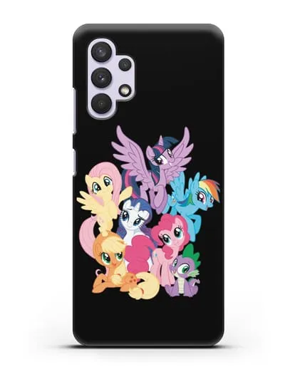 Чехол Мой Маленький Пони Свирепая шестёрка силиконовый для Samsung Galaxy A33