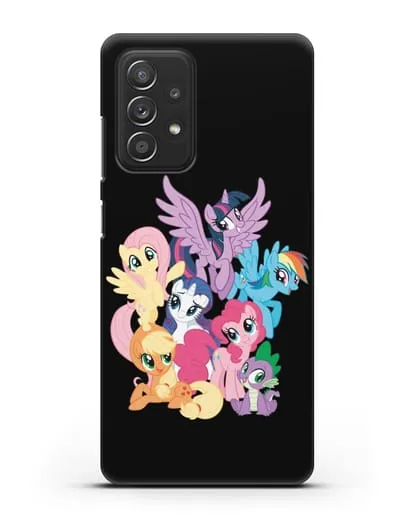 Чехол Мой Маленький Пони Свирепая шестёрка силиконовый для Samsung Galaxy A53