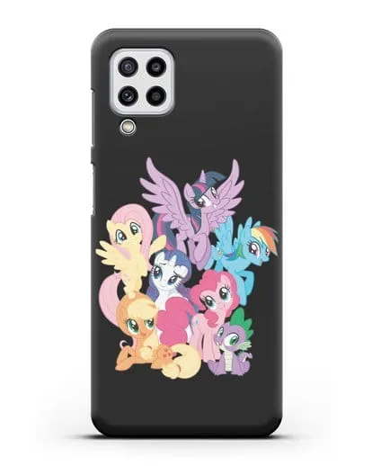 Чехол Мой Маленький Пони Свирепая шестёрка силиконовый для Samsung Galaxy M32 [SM-M325F]
