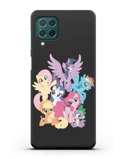 Чехол Мой Маленький Пони Свирепая шестёрка силиконовый для Samsung Galaxy M62 [SM-M625F]