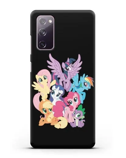 Чехол Мой Маленький Пони Свирепая шестёрка силиконовый для Samsung Galaxy S20 FE [SM-G780F]